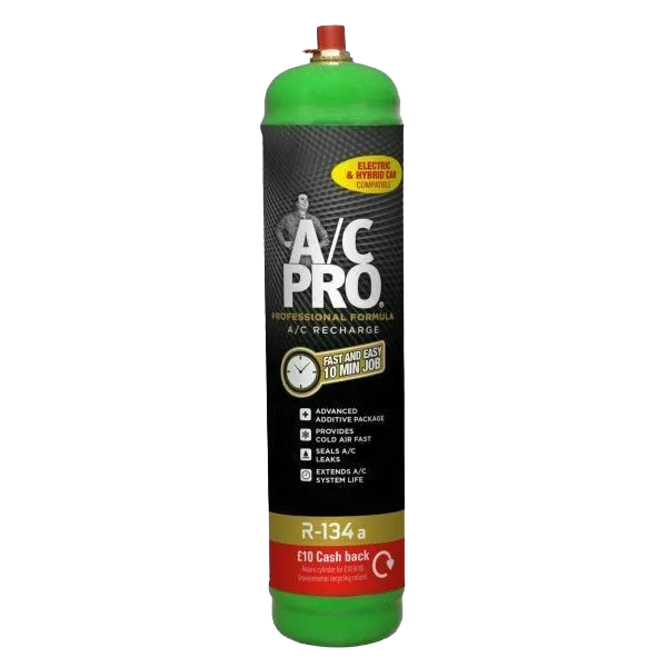 STP ACPRO AC02001EN R‑134A AUTO AIR‑CON RECHARGE 315G A/C REFRIGERANT