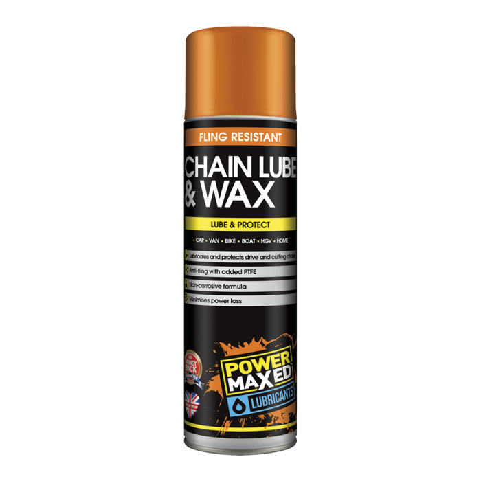POWER MAXED CHAIN LUBE & WAX 500ML
