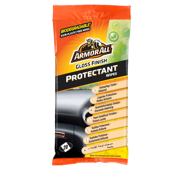ARMORALL GLOSS FINISH PROTECTANT WIPES