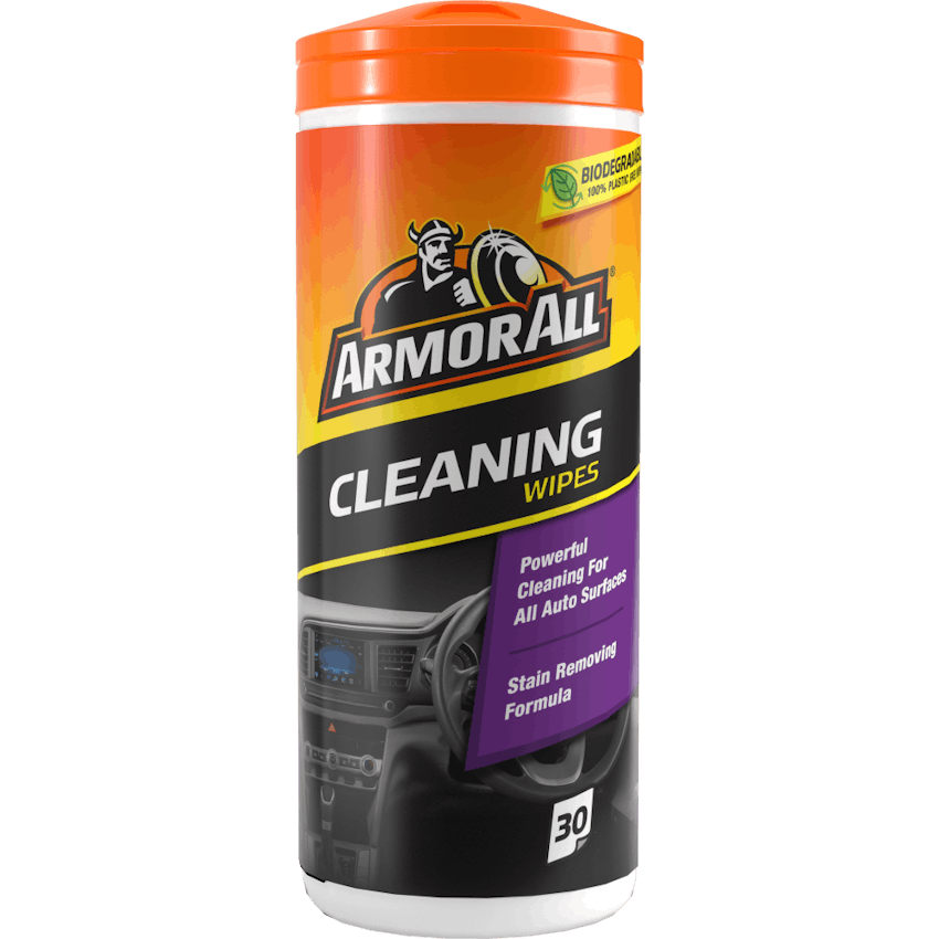 ARMOR ALL CLEANING WIPES ALL ROUND STAIN REMOVER