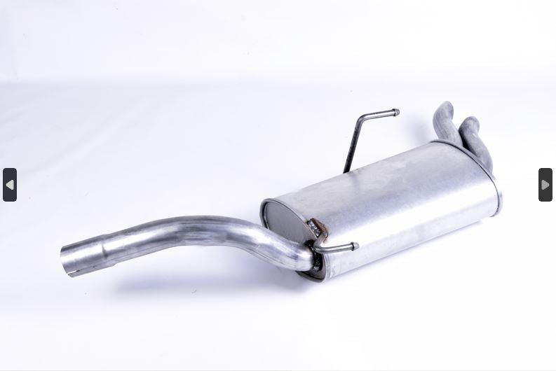 EFT684-Exhaust Rear Box for Fiat Punto 1.2 Petrol 16V 2003-2006 HP 81 Hatchback 1080mm