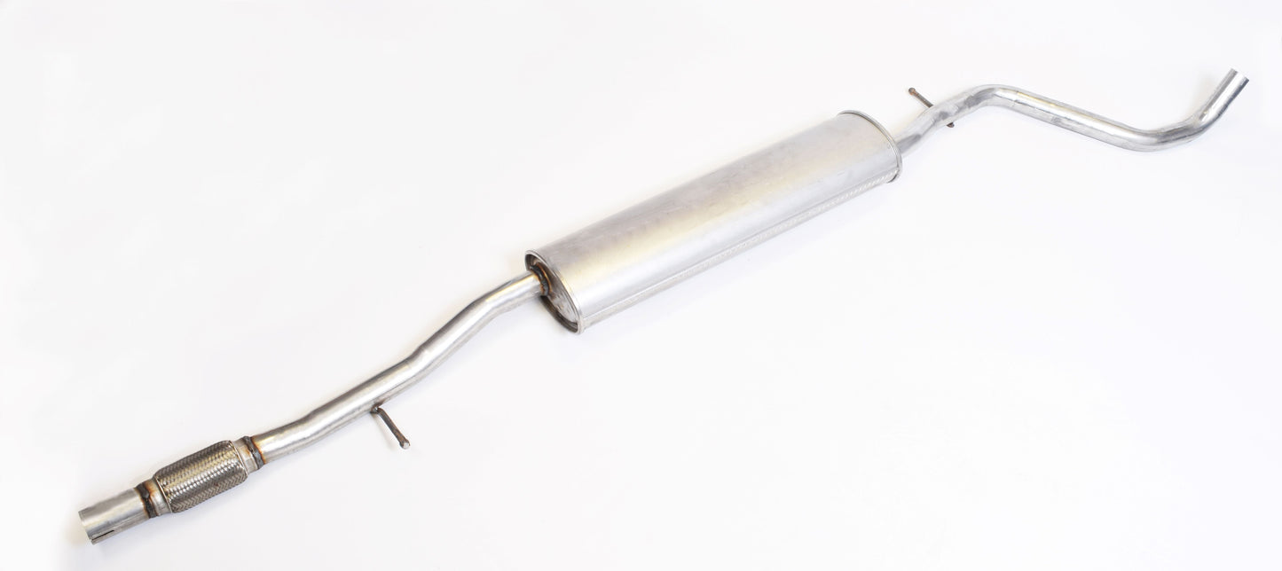 EDN595-Exhaust Middle Box for Nissan Almera N16 1.5 Petrol 16V 2002-2006 HP 98 Hatchback 2080mm