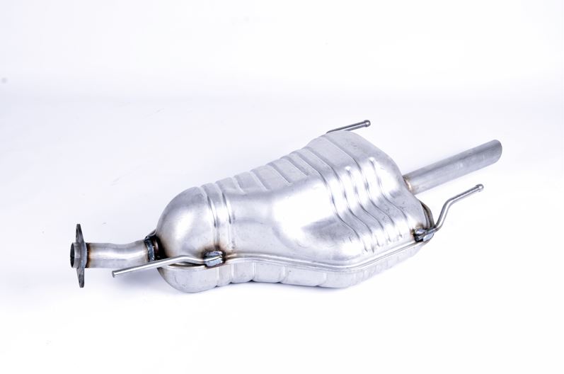 EGM734-Exhaust Rear Box for Opel Corsa 1.2 Petrol 16V 2014---> HP 69 Hatchback 1180mm