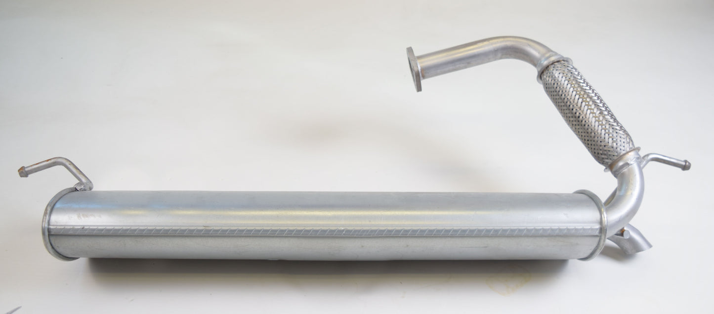 EGM281-Exhaust Middle Box for Vauxhall Vectra 2.2 Petrol 16V 2000-2002 HP 147 Hatchback    1920mm