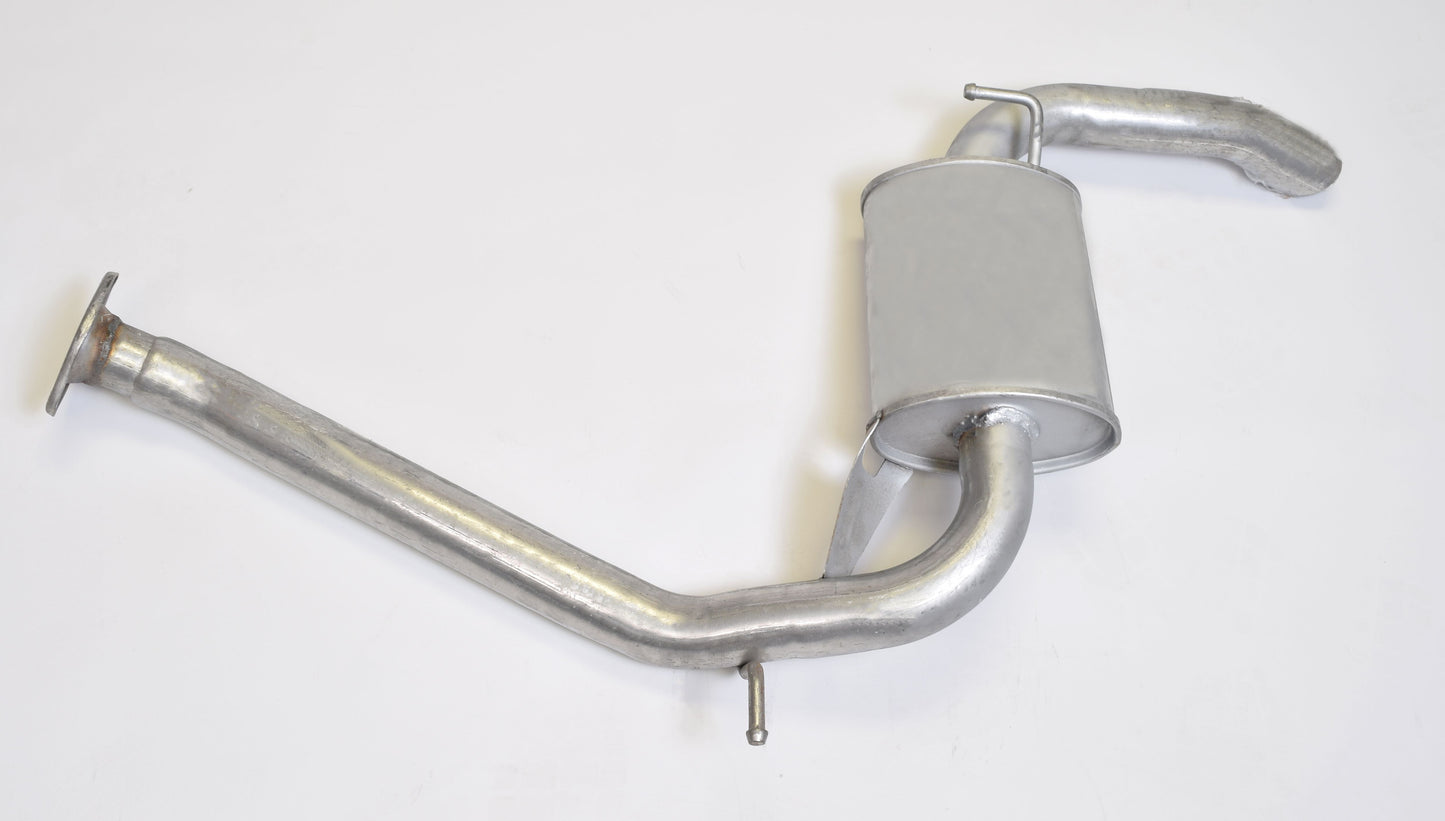 EGM483-Exhaust Middle Box for Vauxhall Zafira 2.2 Petrol 16V 2000-2005 HP 147 MPV 1800mm