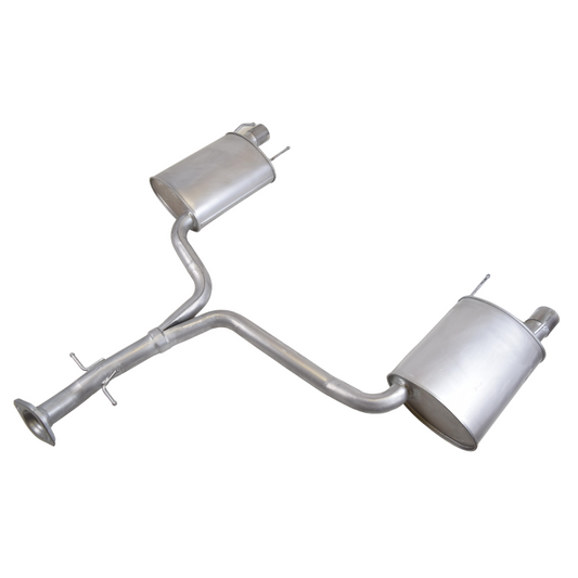 EAU276-Exhaust Middle Box for Volkswagen Bora 1.8 T Petrol 20V 2000-2002 HP 150 Saloon    860mm