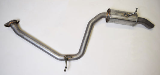 ESE86-Exhaust Rear Box for Volkswagen Caddy Kombi 1.9 Diesel 8V 1996-2003 HP 64 MPV    1230mm