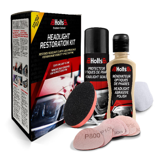 HOLTS HEADLIGHT RESTORATION KIT