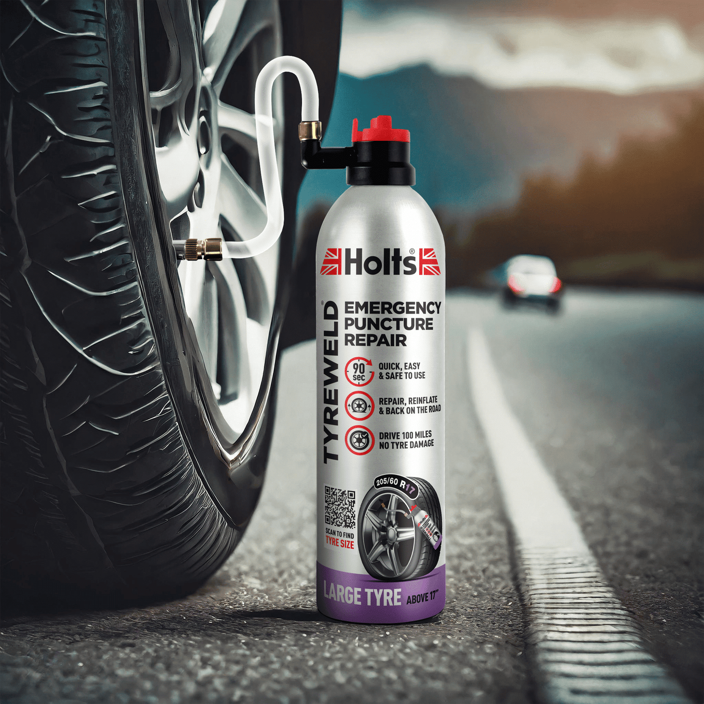 HOLTS TYREWELD PUNCTURE REPAIR TYRE SEALANT 500ML