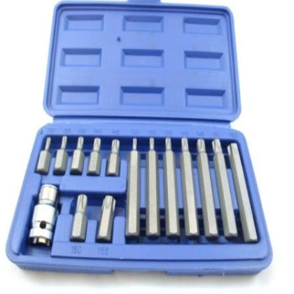 TOOLZONE SD129 15 STAR BIT SET 1/2″ DRIVE