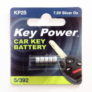 KEY POWER 5/392 7.5V SILVER OX BATTERY