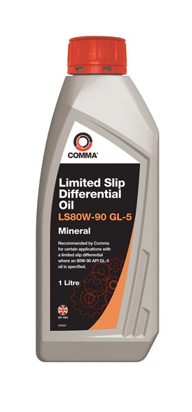 COMMA LS80W-90 GL-5 (LS80W90 GL-5 LIMITED SLIP DIFFERENTIAL OIL)