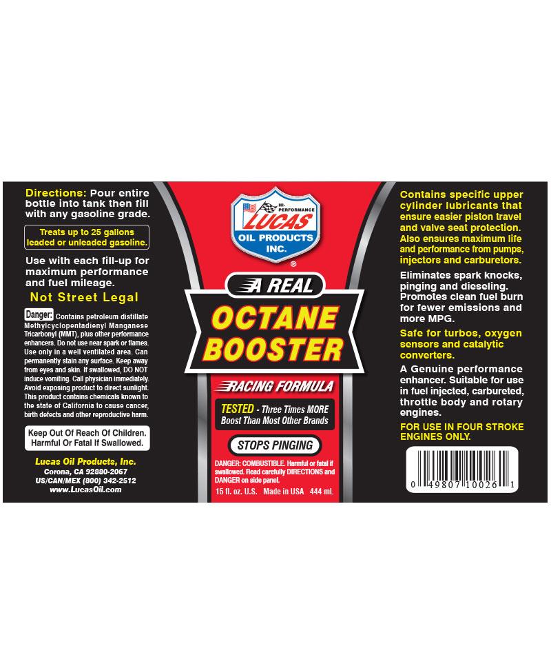 LUCAS OCTANE BOOSTER