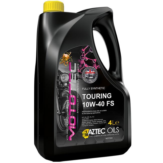 MOTOTEC TOURING 10W-40 FS - MOTORCYCLE OIL 1L