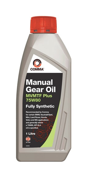 COMMA MVMTF PLUS 75W-80 (MVMTF - PLUS TRANSMISSION FLUID 75W80)