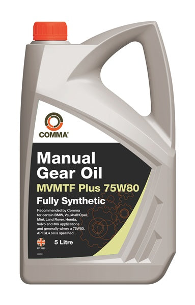 COMMA MVMTF PLUS 75W-80 (MVMTF - PLUS TRANSMISSION FLUID 75W80)