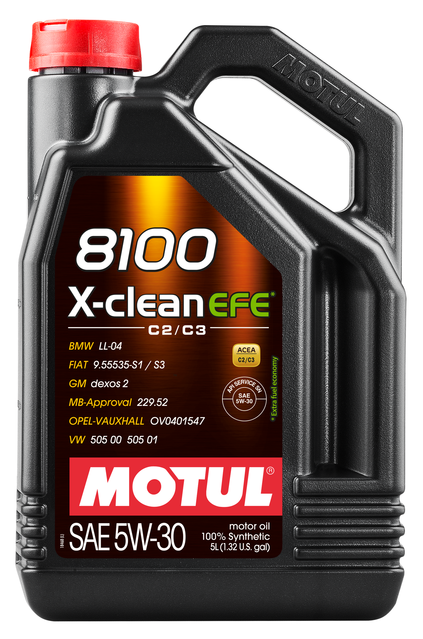 MOTUL 8100 X-CLEAN EFE 5W-30 C2/C3 FULLY SYNTHETIC ENGINE OIL