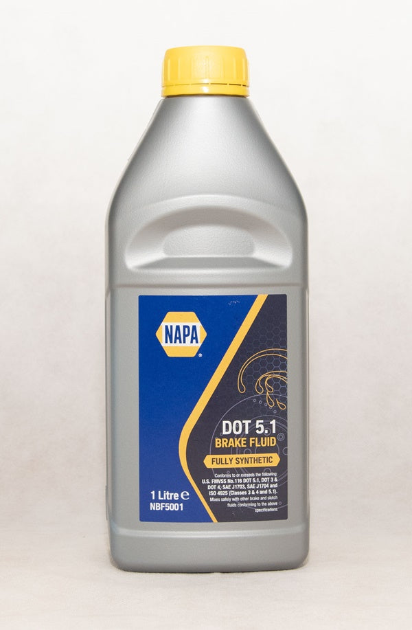 NAPA DOT 5.1 BRAKE FLUID