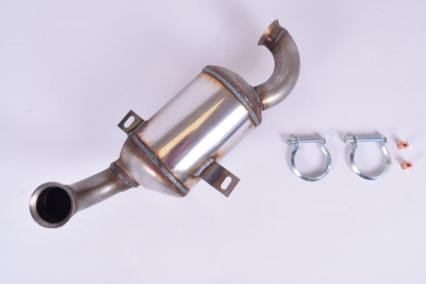 IZ6001T-Catalyst-Type Approved for Opel Campo 2.5 Diesel 8V 2001-2002 HP 76 Pickup EURO 4 730mm