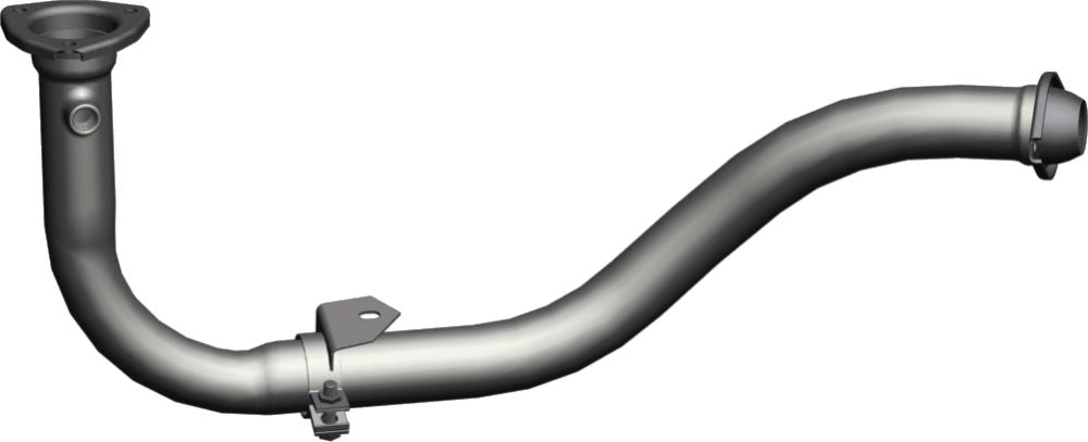 TY7504-Front Pipe for Toyota Avensis 1.6 Petrol 16V 1997-2001 HP 101 Saloon 400mm