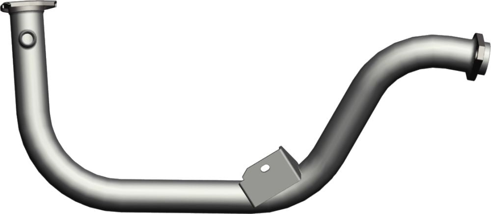 ETY767-Exhaust Pipe-Rear for Toyota Hi-Lux 2.5 D4D Diesel 16V 2006-2015 HP 120 Pickup    1180mm