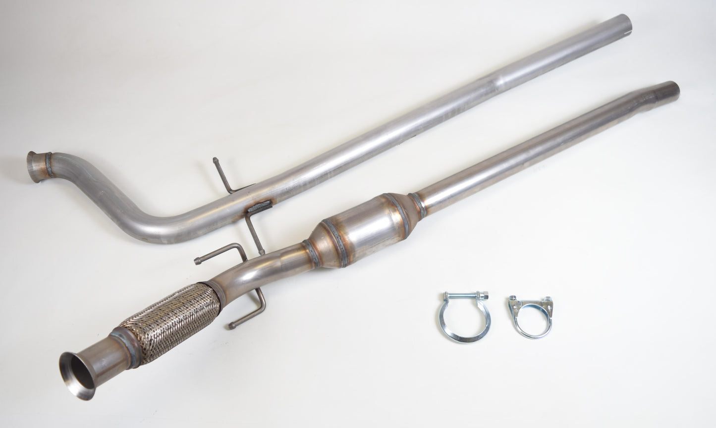 PT6011T-Catalyst-Type Approved for Peugeot 307 1.6 Petrol 16V 2001-2005 HP 110 Hatchback EURO 3 660mm