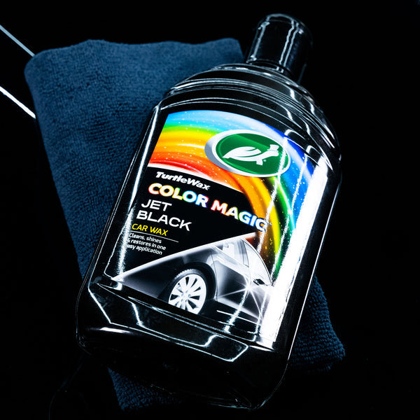TURTLE WAX COLOR MAGIC BLACK CAR POLISH 500ML