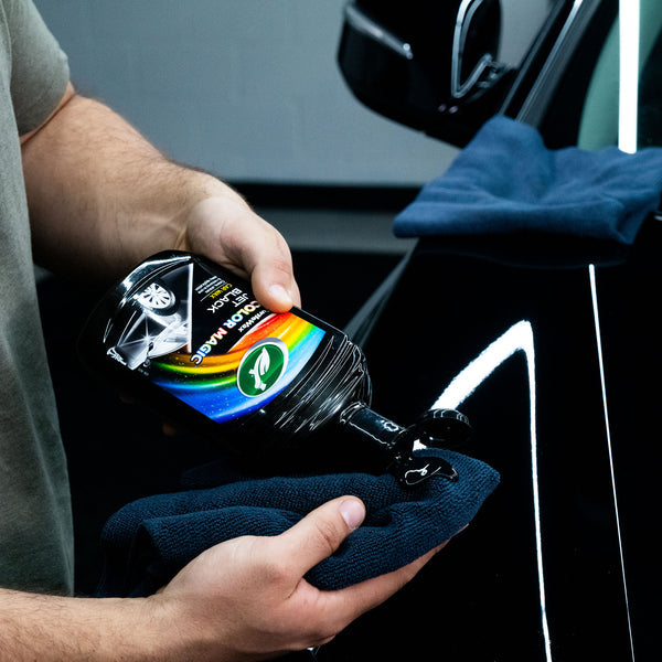 TURTLE WAX COLOR MAGIC BLACK CAR POLISH 500ML
