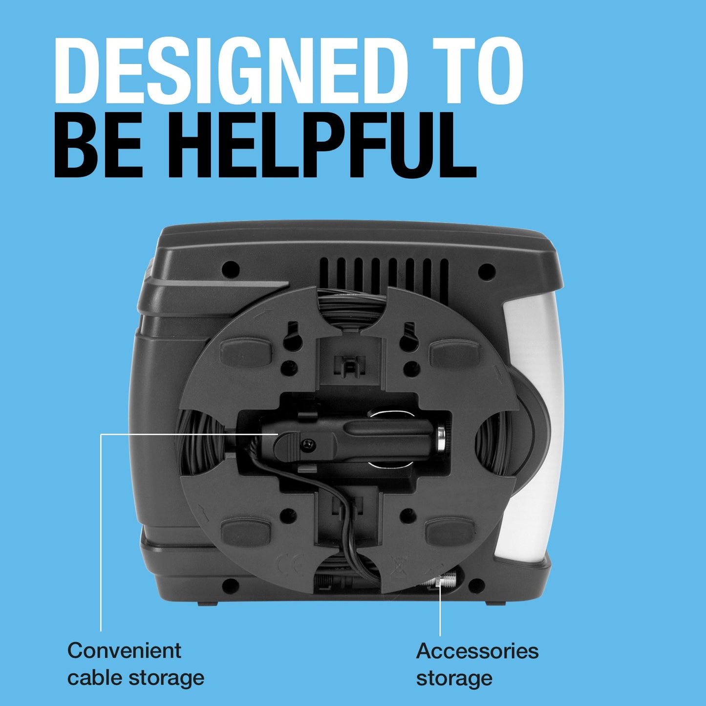 RING ANALOGUE TYRE INFLATOR INCLUDES ADAPTOR KIT