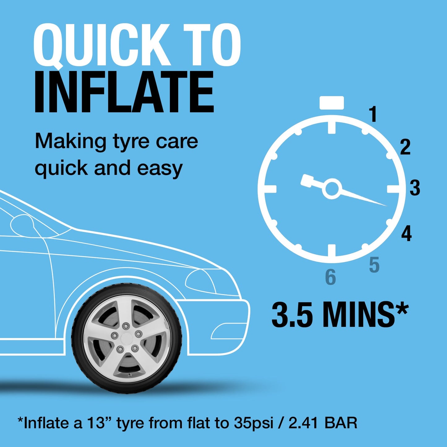 RING VALUE DIGITAL TYRE INFLATOR WITH AUTO-STOP FUNCTIONALITY