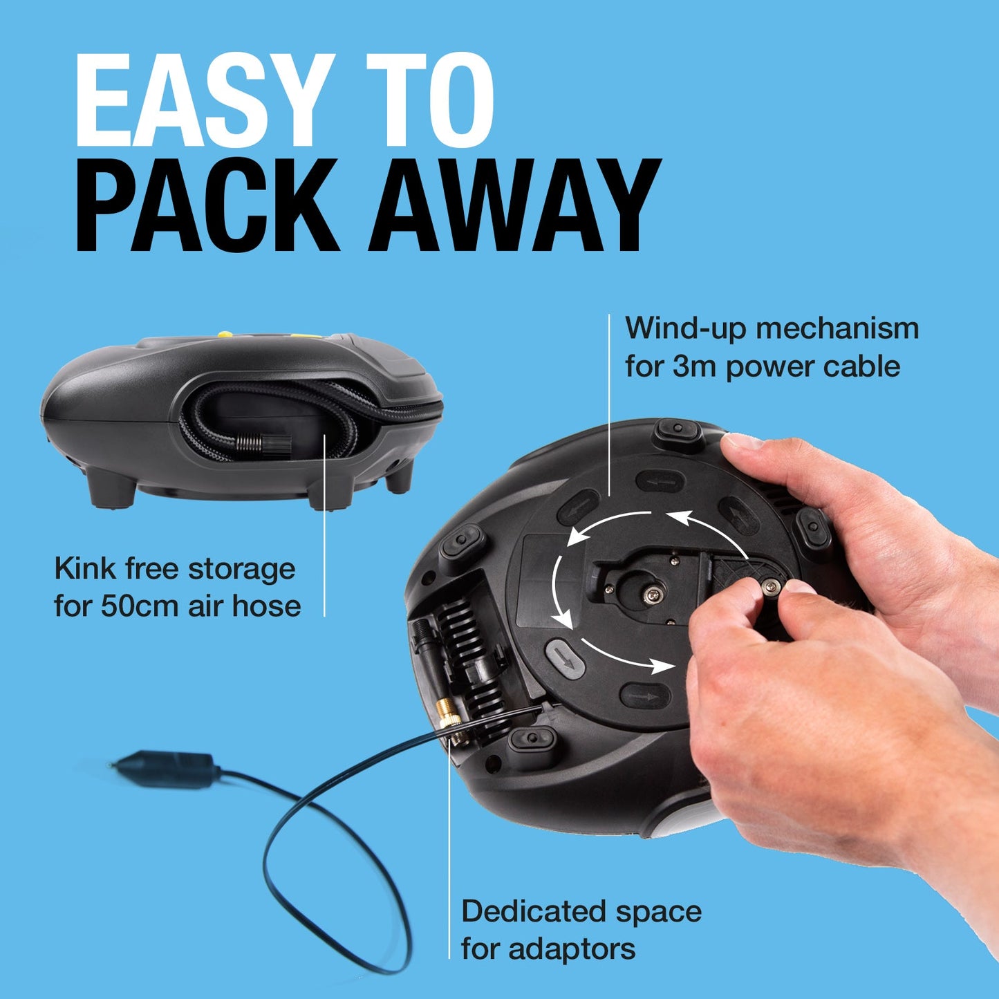 RING VALUE DIGITAL TYRE INFLATOR WITH AUTO-STOP FUNCTIONALITY