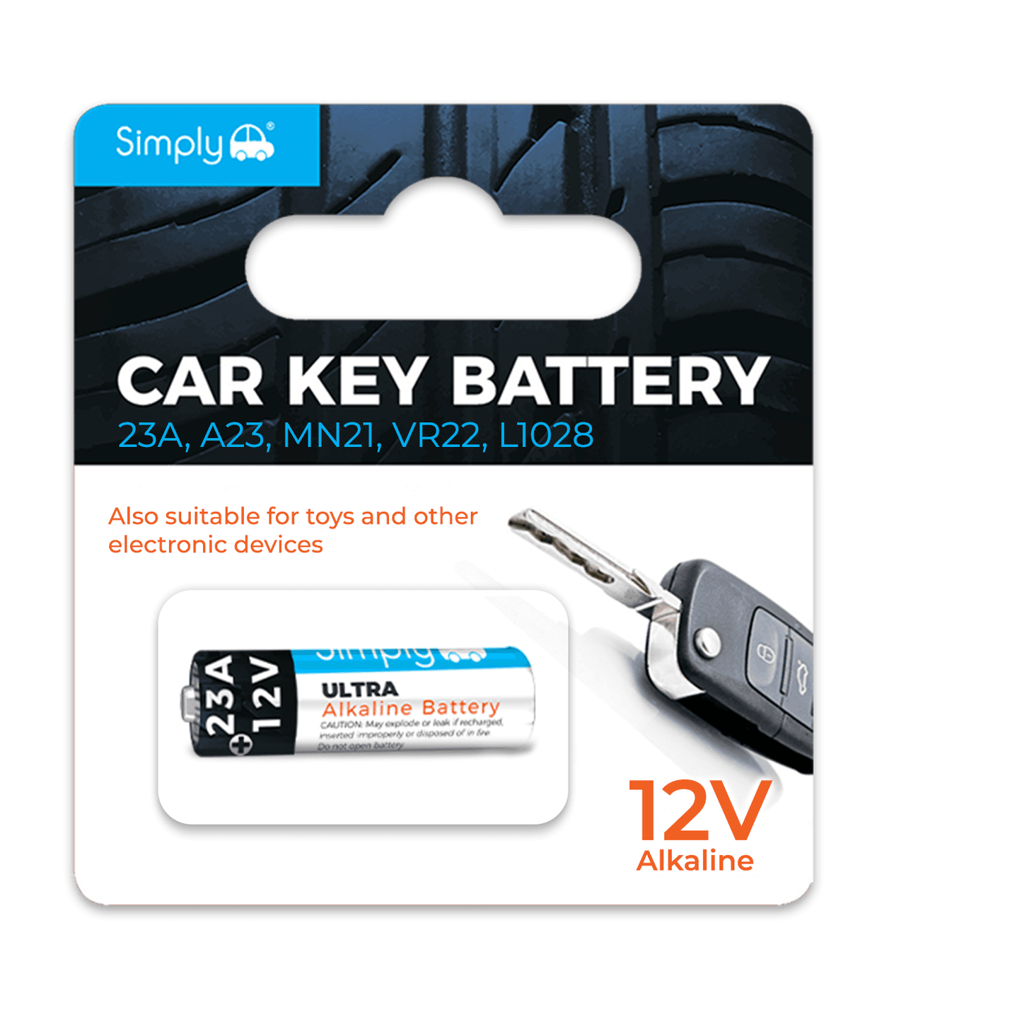 SIMPLY 27A ALKALINE 12V BATTERY