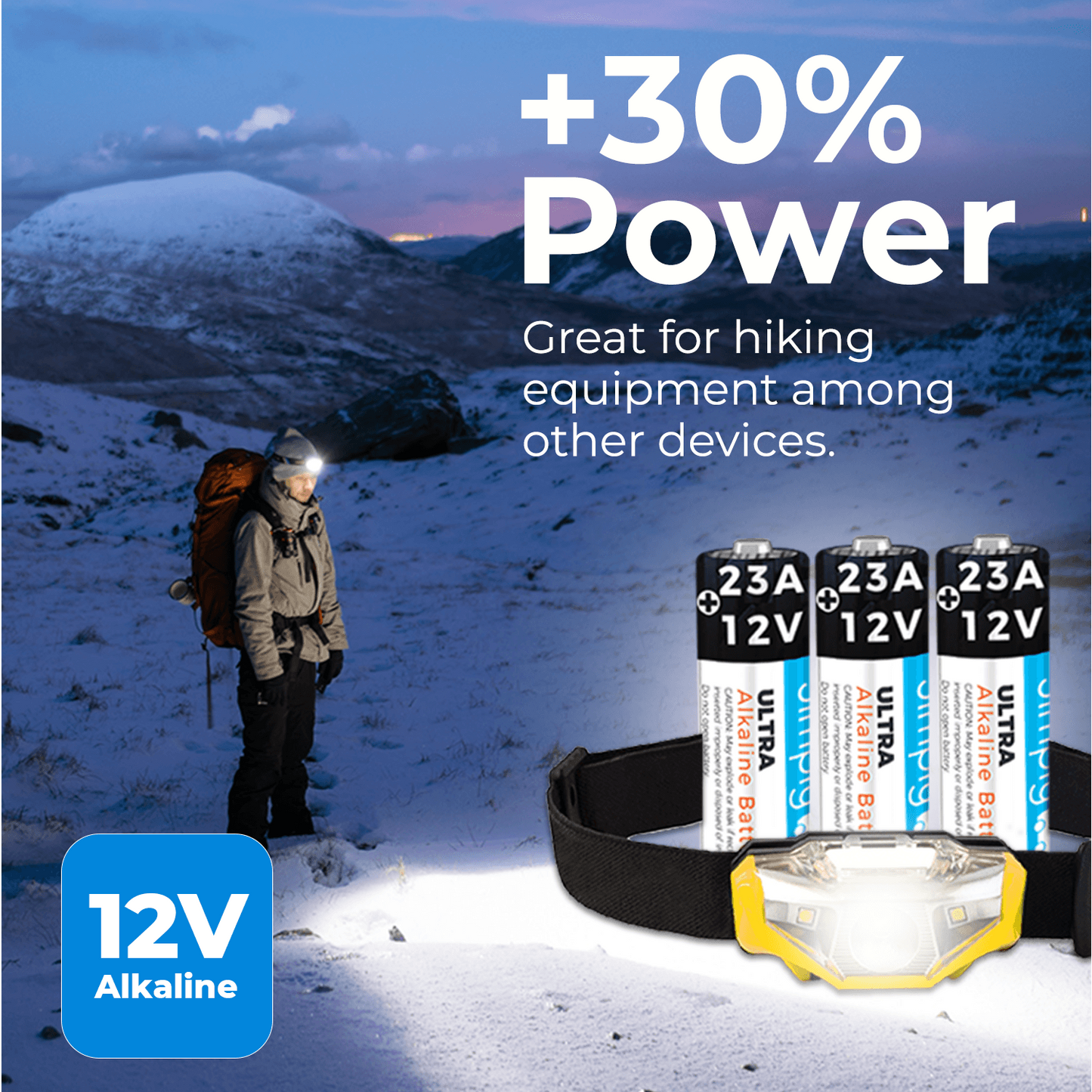 SIMPLY 23A ALKALINE 12V BATTERY