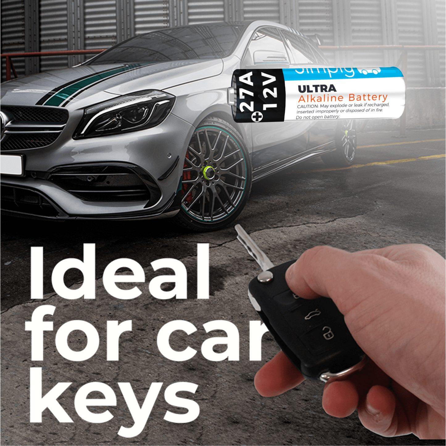 SIMPLY 27A ALKALINE 12V BATTERY