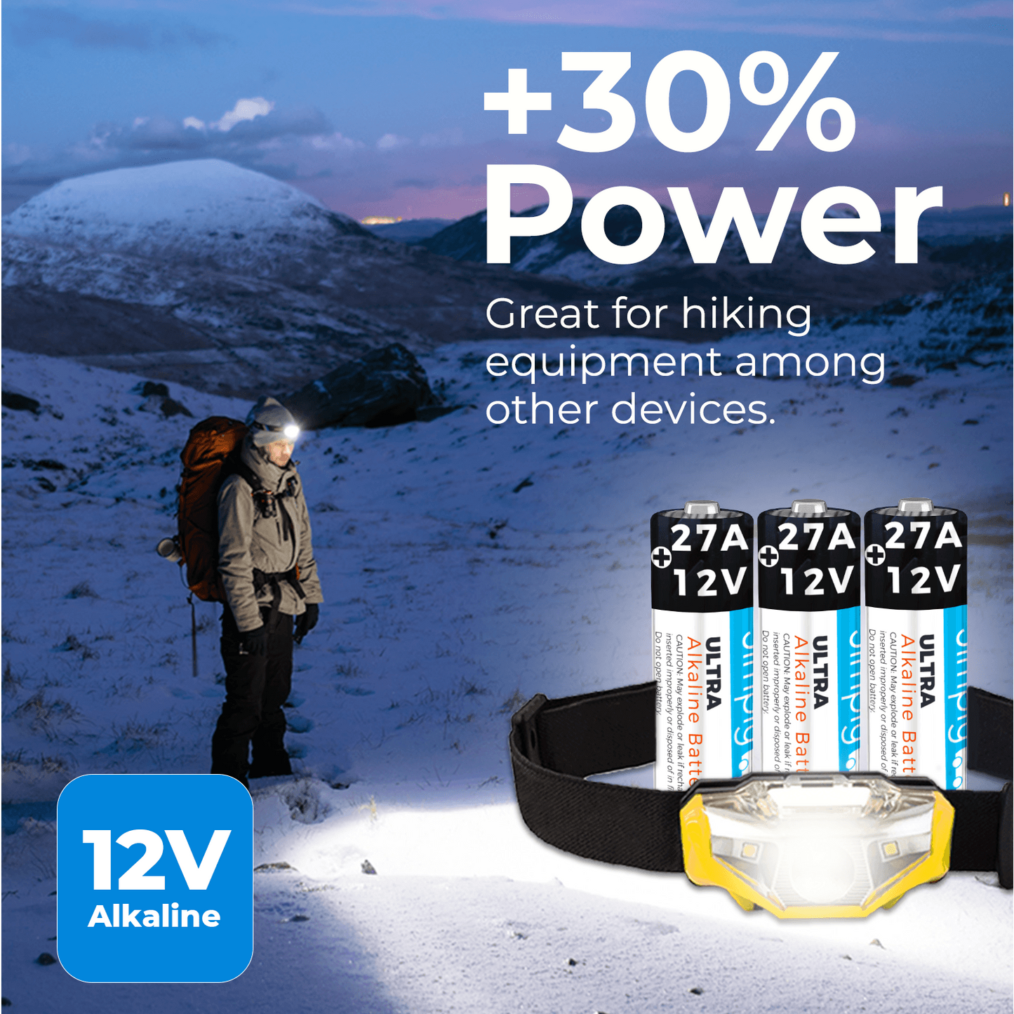 SIMPLY 27A ALKALINE 12V BATTERY
