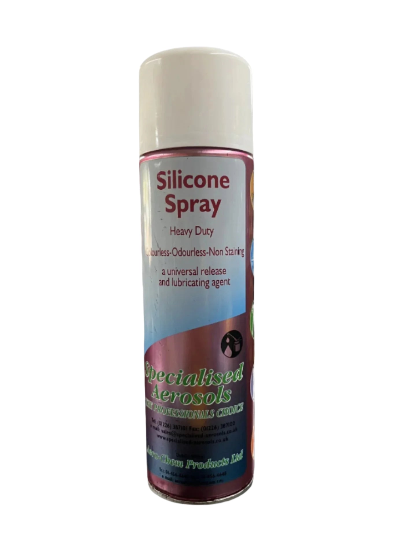 AERO-CHEM SPEACIALISED AEROSOLS SILICONE SPRAY 500ML