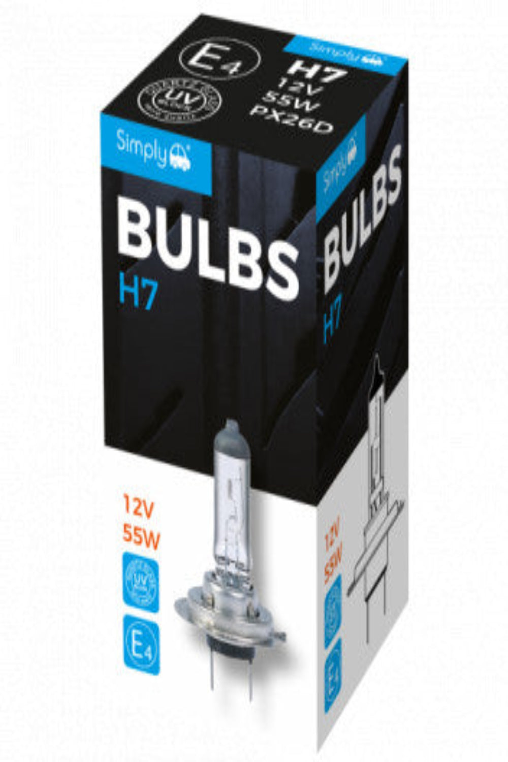 SIMPLY H7 12V 55W BULB