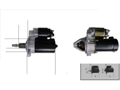 STARTER MOTOR-   STM603