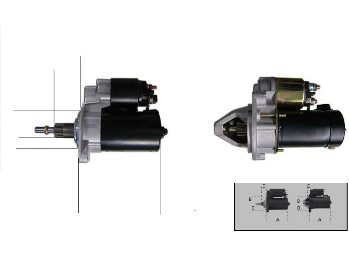 STARTER MOTOR-   STM603