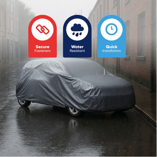 STREETWIZE WATER RESISTANT CAR COVER - SMALL