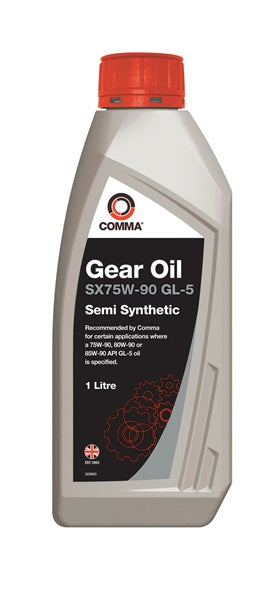 COMMA SX75W-90 GL-5 (SX GL-5 75W-90 HIGH PERFORMANCE GEAR OIL)