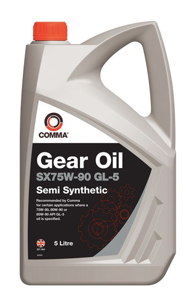 COMMA SX75W-90 GL-5 (SX GL-5 75W-90 HIGH PERFORMANCE GEAR OIL)