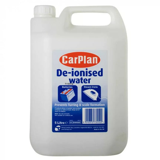 CARPLAN DE-IONISED WATER