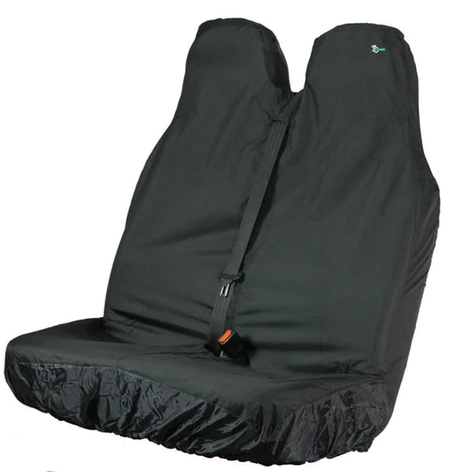 TOWN & COUNTRY VAN DOUBLE STRETCH SEAT COVER - BLACK