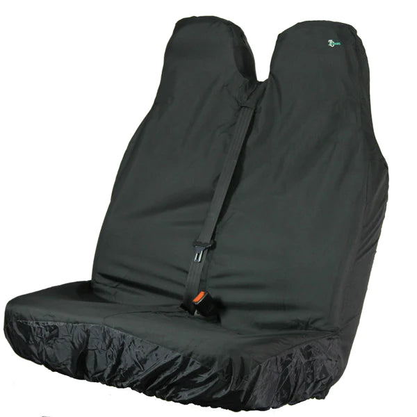 TOWN & COUNTRY VAN DOUBLE STRETCH SEAT COVER - BLACK