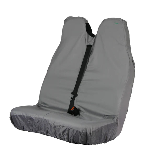 TOWN & COUNTRY VAN DOUBLE STRETCH SEAT COVER - GREY