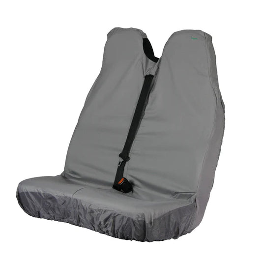 TOWN & COUNTRY VAN DOUBLE STRETCH SEAT COVER - GREY