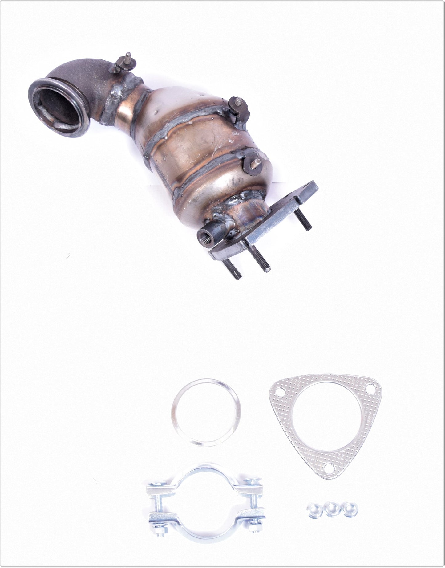 VK8000T-Catalyst-Type Approved for Volkswagen Golf 1.6 Petrol 8V 1989-1992 HP 70 Hatchback EURO 2 520mm