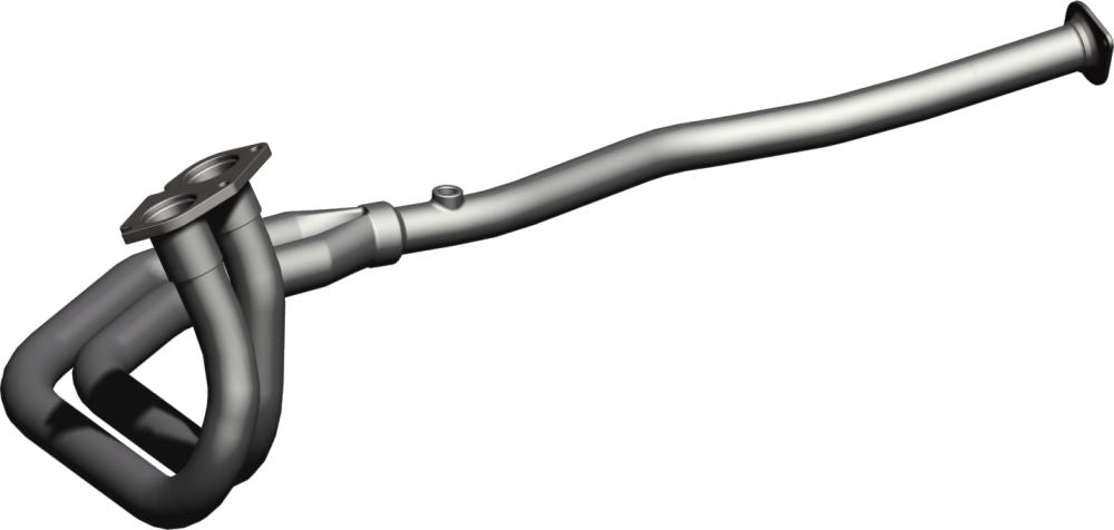 EAU277-Exhaust Pipe-Centre for Volkswagen Bora 1.9 TDi Diesel 8V 1999-2002 HP 90 Saloon 870mm