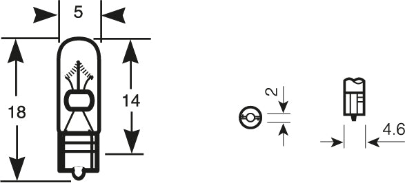 RING R286 CAPLESS BULB